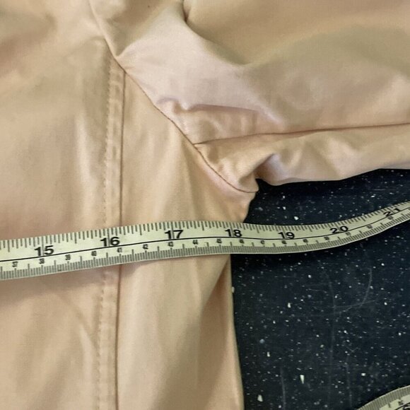 Talbots Blazer Jacket Workwear Long Sleeve Ruffled Collar Pockets Stitch Sz 6P - Picture 11 of 12